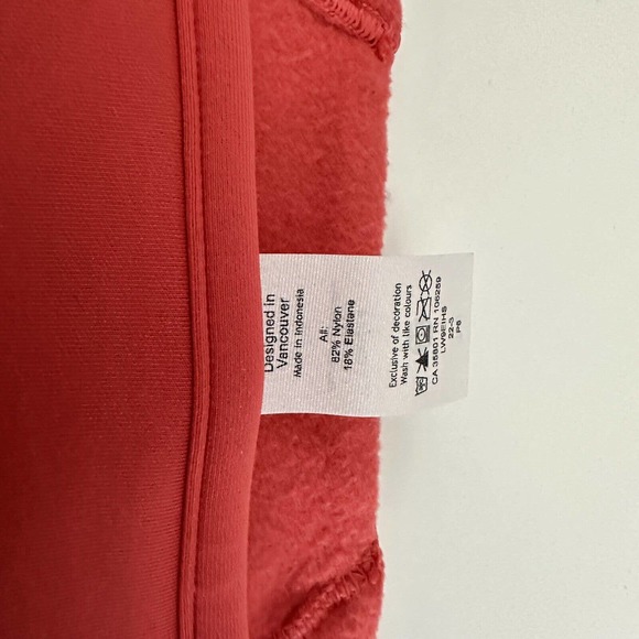 NWT Lululemon Run For It All Ear Warmer w/Ponytail Opening PLBR Coral Pink - Picture 7 of 8